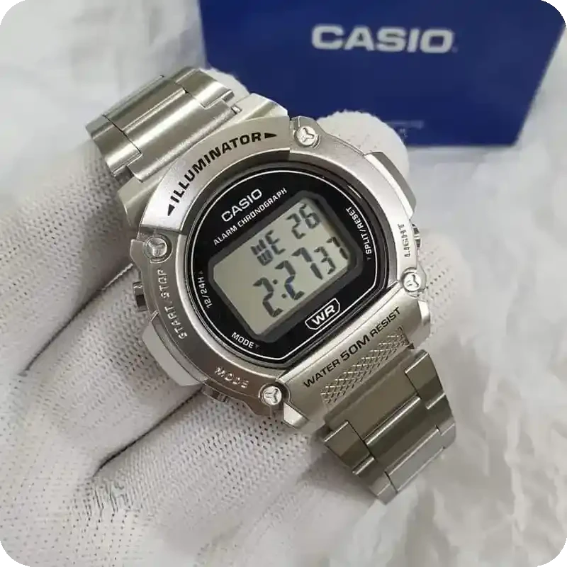 ساعت مچی مردانه دیجیتال کاسیو مدل W-219HD-1AVDF